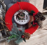 Stroik świąteczny wiszący