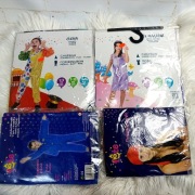 Zestaw 4 nowe  | Klaun | Księżniczka | Peruka Pirata | Piżama chłopięca 