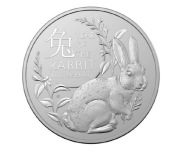 Rok Królika - Lunar - RAM 1 uncja Srebra 2023