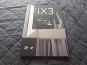 2022 BMW iX3 Prospekt ANGIELSKI 24 strony 2 2021