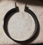 Obejma PVC do rury spustowej