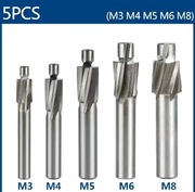 ZESTAW POGŁĘBIACZY Z PILOTEM M3- M8 HSS POGŁĘBIACZ POD ŚRUBY