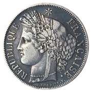 5 franków 1849 Ceres