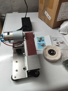 Elektryczna wielofunkcyjny szlifierka taśmowa stołowa metalu ostrzałka noży