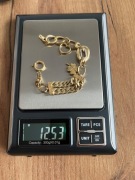 Bransoleta ze złota pr 586