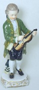 Figurka Skrzypka 1907 - 1922 Dressel Kister&Cie Passau