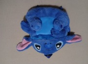 Niebieski pluszowy plecak stitch dla dzieci 
