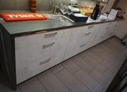 Szafki barmańskie duże z profesjonalnymi szufladami