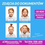 Zdjęcia do dokumentów dowodu legitymacji paszportu