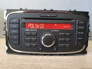 Radio samochodowe Ford 6000 CD z AUX / Mondeo MK4, Focus + kod Zadbane