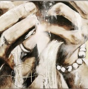 Obraz "Złoty Piasek" 150X100cm SPRZEDANY 