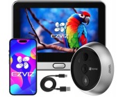 Wizjer Dzwonek Elektroniczny z kamerą WiFi Judasz EZVIZ CP4 dotykowy