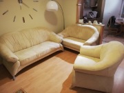 Komplet mebli wypoczynkowych 3-2-1 