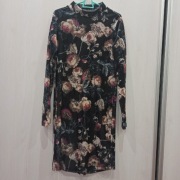 Sukienka welurowa dziewczęca r.152