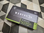 MSI 5070Ti Ventus 3X OC 16GB -NOWA, GW do 02.2029