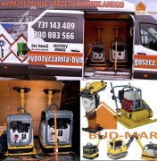 Wynajmę zagęszczarke zageszczarka 500kg 300 200 