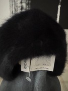 CK Calvin Klein oryginał z USA beret premium moher angora ciepły zima