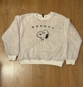 Miękka bluza Snoopy H&M | Teddy / Cozy | Rozmiar S