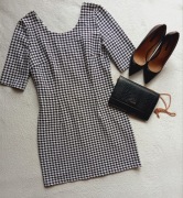 Sukienka Vubu pepitka bawełna rozmiar M