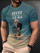 Koszulka oddychająca męska XXL old rowerowa, na prezent