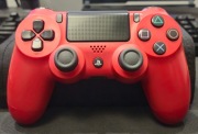 Kontroler SONY DualShock 4 V2 Magma Red, analogi TMR, USB-C