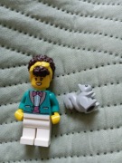 Lego BAM Figurka dziewczyna z wiewiórką nowa 