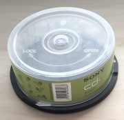 Pudełko na płyty CD/DVD na 25 szt.