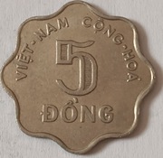 5 dong Wietnam 1971