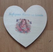 Podstawka pod kubek serce kolor ok. 13cm makrama Dzień Mamy 