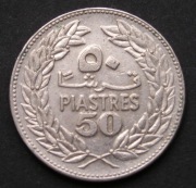 Liban 50 piastrów 1975