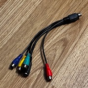 Kabel Mini-DIN 7pin - S-Video, Composite, RGB