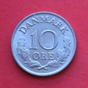 10  Ore  1961  CS  r  -    Dania   Fryderyk IX  stan !!