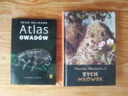 Życie mrówek  Maurice Maeterlinck + Atlas Owadow Heiko