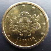ŁOTWA 2025 50 CENTÓW UNC !!!!!!!!!!