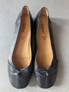 Gabor baleriny czółenka szerokie skóra naturalna na szeroką stopę 10 / 44