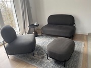 Designerski komplet wypoczynkowy Polly