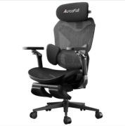 AutoFull G7 – ergonomiczny fotel gamingowy mesh z podnóżkiem