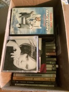 KARTON FILMÓW na DVD - 32 szt. + płyty CD - 8 szt.