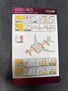 Safety Card / Karty Instrukcja Bezpieczeństwa QATAR Airbus A350-900