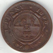 Republika Południowoafrykańska Transwal 1 penny pens 1898 - 30,8 mm