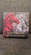 Moneta srebrna super premium 5$ Red Horse Four Horsemen of Apocalypse 2oz 