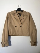 Beżowy, krótki płaszcz, trencz New Look rozm. XL - 42 **NOWY**