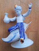 Aladyn Hollohaza Węgry porcelanowa figurka