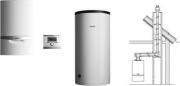 VAILLANT VC256/5-5 + VIH R 200/6 B + VRC700