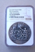 50 zł. 2021 Konstytucja 3 Maja  NGC  MS70