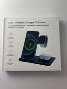 Nowa składana ładowarka bezprzewodowa 3w1