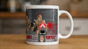 Doom 1 gra retro prezent dla gracza geeka kubek gadzet