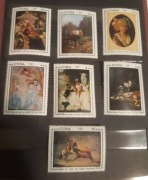 Znaczki pocztowe malarstwo ( Cuba),czyste. 