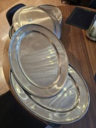 Patera do mięs, Półmisek ze stali nierdzewnej, 50cm