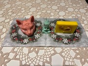 Dwie świeczki plus mydełko zapachowe